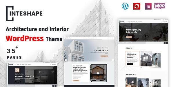 free download Inteshape - Architecture and Interior WordPress Theme nulled