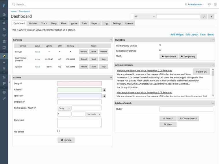 free download Juggernaut Security and Firewall for plesk nulled