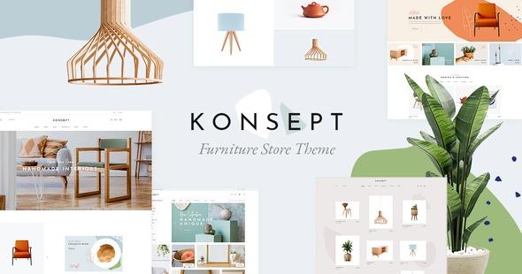 free download Konsept - Furniture Store Theme nulled