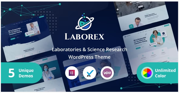 free download Laborex – Laboratory & Research WordPress Theme nulled