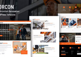 free download Norcon - Construction Renovation WordPress Theme nulled