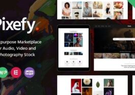 free download Pixefy Multipurpose Photography Marketplace Theme nulled