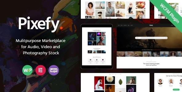 free download Pixefy Multipurpose Photography Marketplace Theme nulled