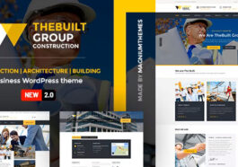 free download TheBuilt - Construction and Architecture WordPress theme nulled