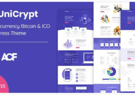 free download UniCrypt - Cryptocurrency & ICO WordPress Theme nulled