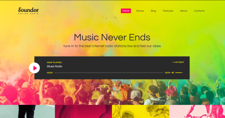 freed ownload Sounder Online Internet Radio Station WordPress Theme + RTL nulled