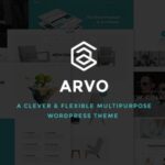 Arvo Nulled A Clever & Flexible Multipurpose WordPress Theme Free Download