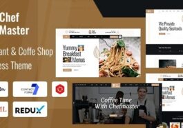 Chefmaster Restaurant WordPress Theme Nulled Free Download