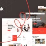 Codesk Creative Office Space WordPress Theme Nulled