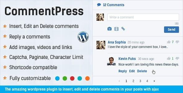 CommentPress Nulled Ajax Comments, Insert, Edit and Delete Comments for WP Free Download