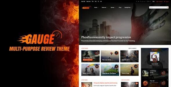 Gauge Nulled Multi-Purpose Review Theme Free Download