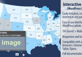 Interactive US Map Nulled WordPress Plugin Free Download