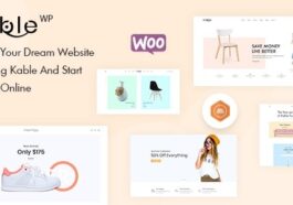 Kable Multipurpose WooCommerce Theme Nulled