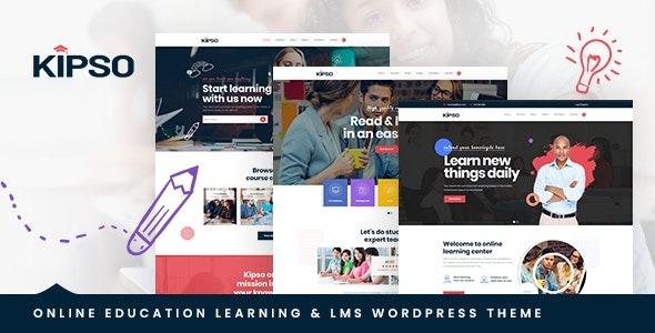 Kipso Education LMS WordPress Theme Nulled