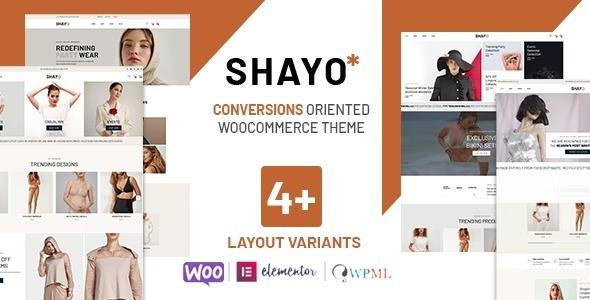 Shayo Nulled Fashion & Apparel WooCommerce Theme Free Download