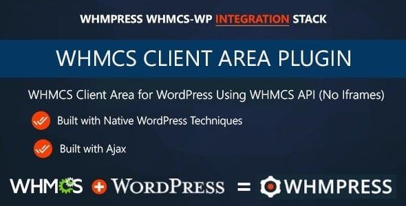 WHMCS Client Area for WordPress by WHMpress Nulled Free Download