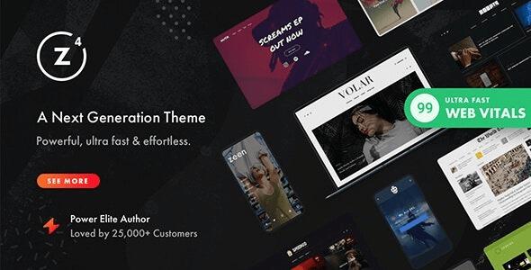 Zeen Next Generation Magazine WordPress Theme Nulled Free Download