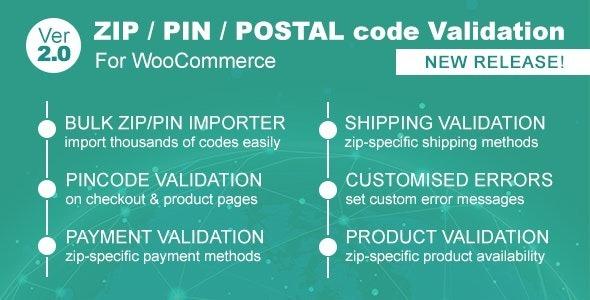 Zip Pin Postal Code Validator For WooCommerce Nulled