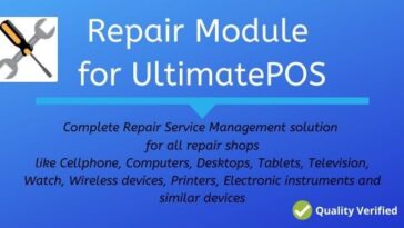 free download Advance Repair module for UltimatePOS nulled