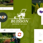 free download Buisson Gardening & Landscaping Services WordPress Theme nulled