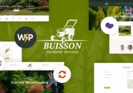 free download Buisson Gardening & Landscaping Services WordPress Theme nulled