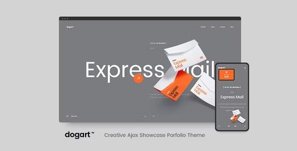 free download Dogart - Personal Portfolio WordPress Theme nulled