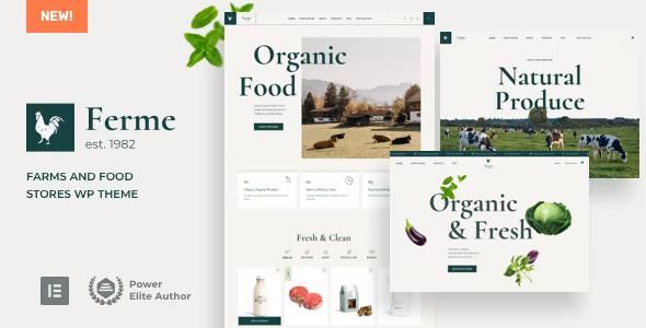 free download Ferme - Food Store & Farm nulled