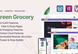 free download Green Grocery - Online Supermarket & Organic Food eCommerce Theme nulled