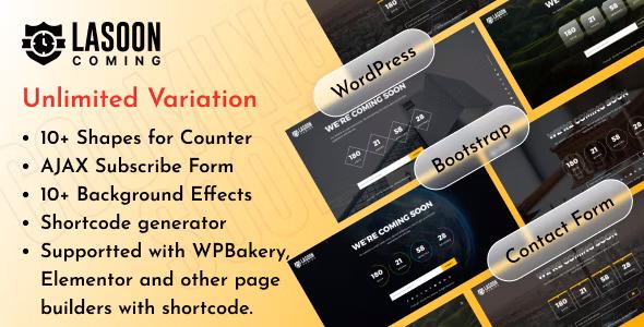 free download Lasoon - Coming Soon Maintenance Mode WordPress Plugin nulled