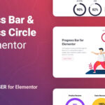 free download Progresser – Progress Bar and Progress Circle for Elementor nulled