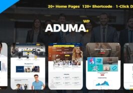 Aduma Nulled Consulting, Finance, Business WordPress Theme Free Download