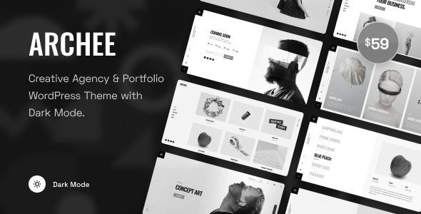 Archee Nulled Creative Agency & Portfolio WordPress Theme Free Download