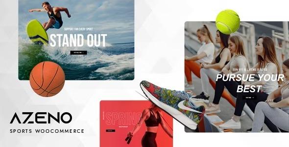 Azeno Sport Store WooCommerce Theme Nulled