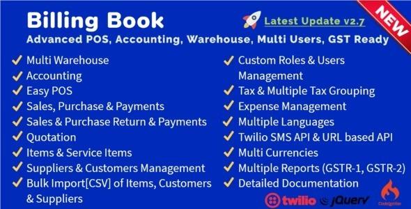 Billing Book Nulled