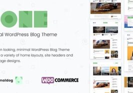 Bone Nulled Minimal & Clean WordPress Blog Theme Free Download