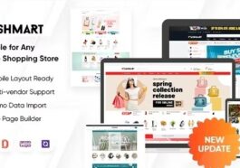 FlashMart Multipurpose Elementor WooCommerce WordPress Theme Nulled