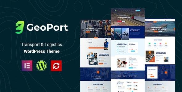 Geoport Nulled Transport & Logistics WordPress Theme Free Download