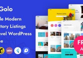 Golo Directory & Listing, Travel WordPress Theme Nulled Free Download