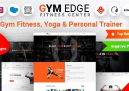 Gym Edge Fitness WordPress Theme Nulled Free Download