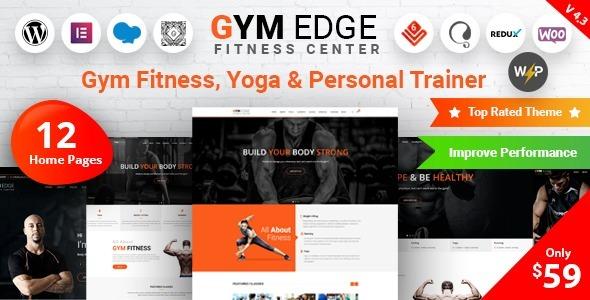 Gym Edge Fitness WordPress Theme Nulled Free Download