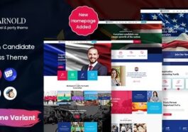 Harnold Political WordPress Theme Nulled