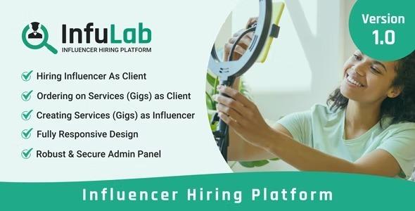 InfuLab – Influencer Hiring Platform Nulled