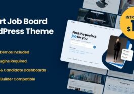 Jobster Nulled Smart Job Board WordPress Theme Free Download