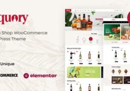 Liquory Nulled Drinks Shop WooCommerce Theme Free Download