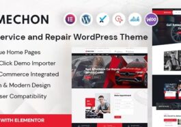 Mechon Nulled Car Service & Repair WordPress Theme Free Download