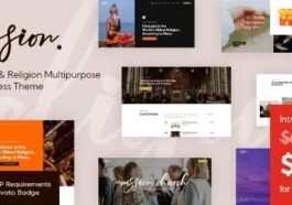 Mission Nulled Church & Religion Multipurpose WordPress Theme Free Download