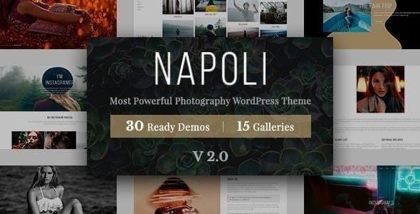 Napoli Photography WordPress Nulled