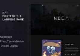 Neoh NFT Portfolio and Landing Page Nulled