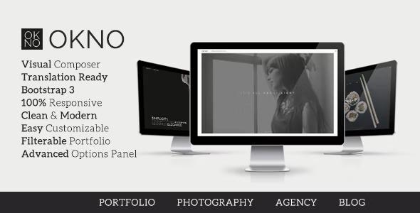 Okno Nulled Agency Portfolio Theme Free Download