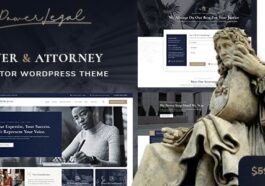 Powerlegal Nulled Law, Lawyer & Attorney WordPress Theme Free Download